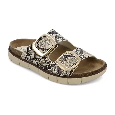 Mia Amore Womens Mylaa Flat Sandals