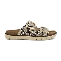 Mia Amore Womens Mylaa Flat Sandals