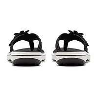 Clarks Cloudsteppers Womens Breeze Opal Flip-Flops