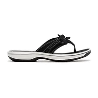 Clarks Cloudsteppers Womens Breeze Opal Flip-Flops