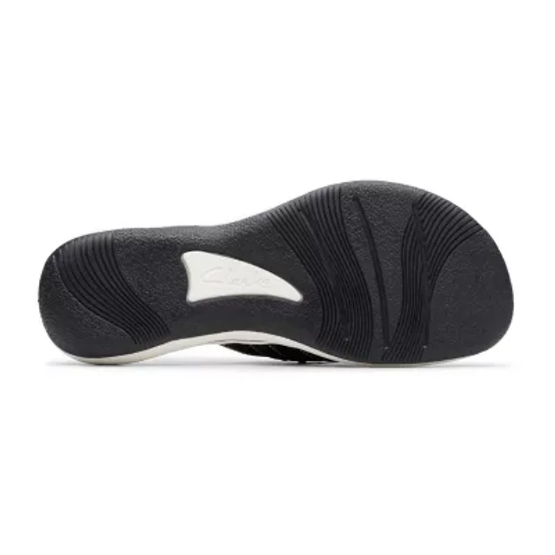 Clarks Cloudsteppers Womens Breeze Opal Flip-Flops