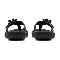 Clarks Cloudsteppers Womens Breeze Opal Flip-Flops