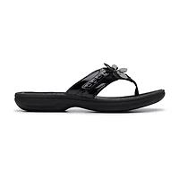 Clarks Cloudsteppers Womens Breeze Opal Flip-Flops