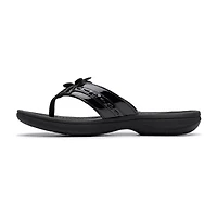 Clarks Cloudsteppers Womens Breeze Opal Flip-Flops