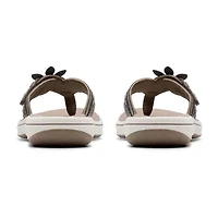 Clarks Cloudsteppers Womens Breeze Opal Flip-Flops