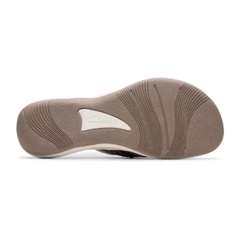Clarks Cloudsteppers Womens Breeze Opal Flip-Flops
