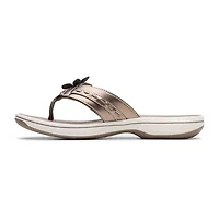 Clarks Cloudsteppers Womens Breeze Opal Flip-Flops