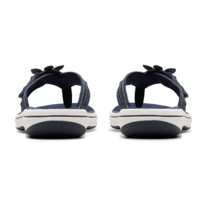 Clarks Cloudsteppers Womens Breeze Opal Flip-Flops