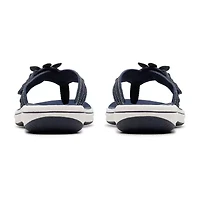 Clarks Cloudsteppers Womens Breeze Opal Flip-Flops