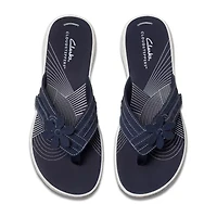 Clarks Cloudsteppers Womens Breeze Opal Flip-Flops