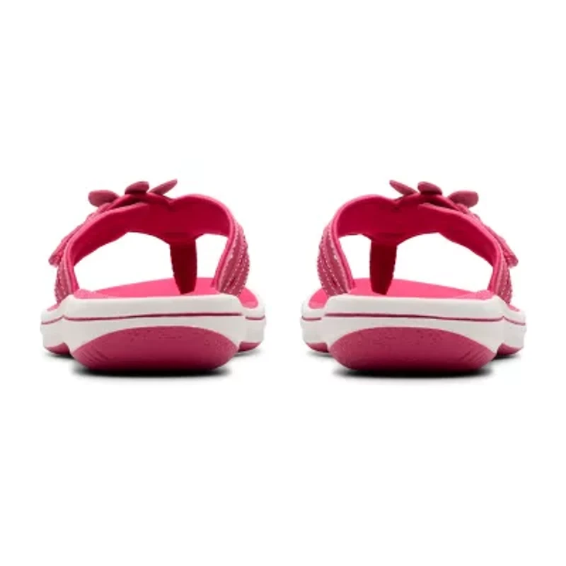 Clarks Cloudsteppers Womens Breeze Opal Flip-Flops
