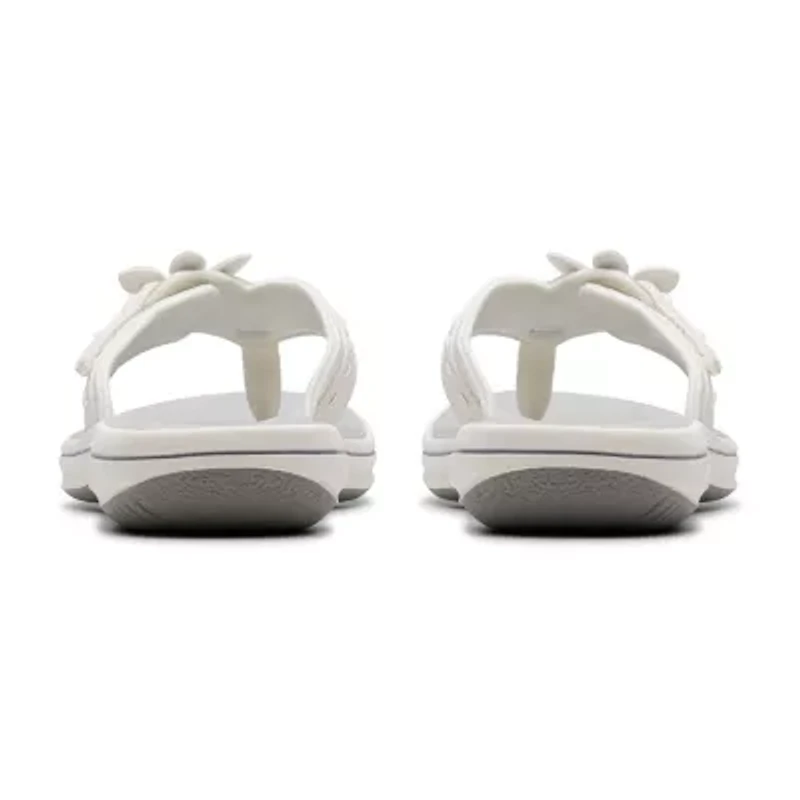 Clarks Cloudsteppers Womens Breeze Opal Flip-Flops