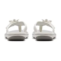 Clarks Cloudsteppers Womens Breeze Opal Flip-Flops
