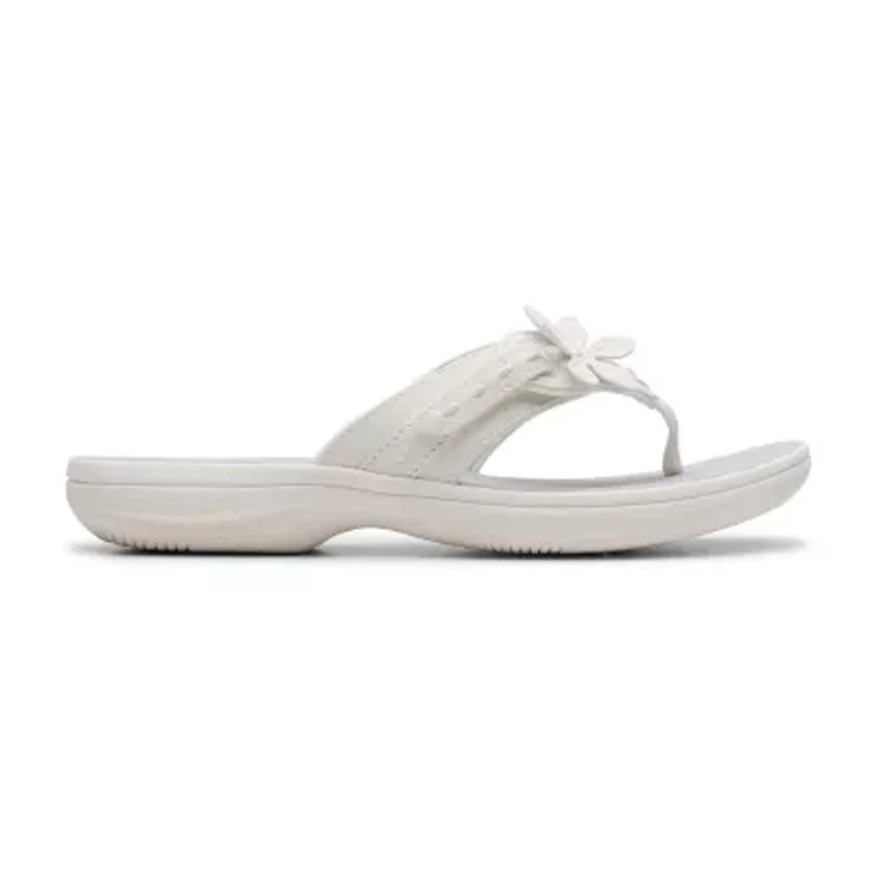 Clarks Cloudsteppers Womens Breeze Opal Flip-Flops