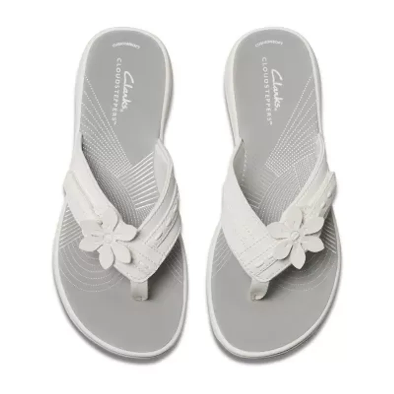 Clarks Cloudsteppers Womens Breeze Opal Flip-Flops
