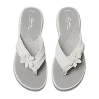 Clarks Cloudsteppers Womens Breeze Opal Flip-Flops
