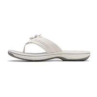 Clarks Cloudsteppers Womens Breeze Opal Flip-Flops