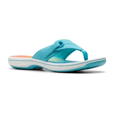 Clarks Cloudsteppers Womens Breeze Reyna Flip-Flops