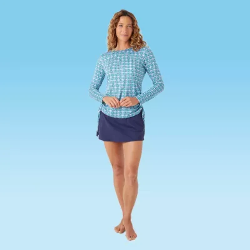 Stella Parker Womens Medallion Crochet Dress Swimsuit Cover-Up