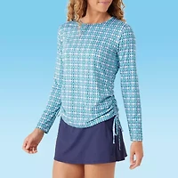 Stella Parker Womens Medallion Crochet Dress Swimsuit Cover-Up