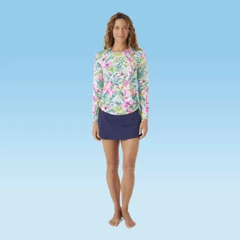 Stella Parker Womens Medallion Crochet Dress Swimsuit Cover-Up