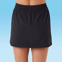 Stella Parker Womens Crochet Skirt Swimsuit Cover-Up