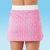 Stella Parker Womens Exotic Crochet Skirt Swimsuit Cover-Up
