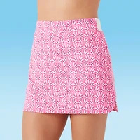 Stella Parker Womens Exotic Crochet Skirt Swimsuit Cover-Up