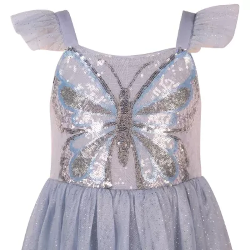 Lilt Little Girls Sleeveless Tutu Dress