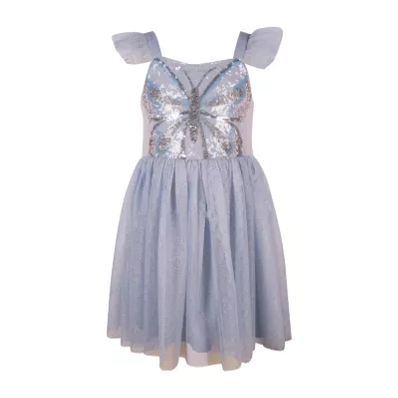 Lilt Little Girls Sleeveless Tutu Dress