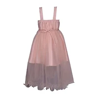 Bonnie Jean Big Kid Girls Sleeveless Flower Girl Fit + Flare Dress