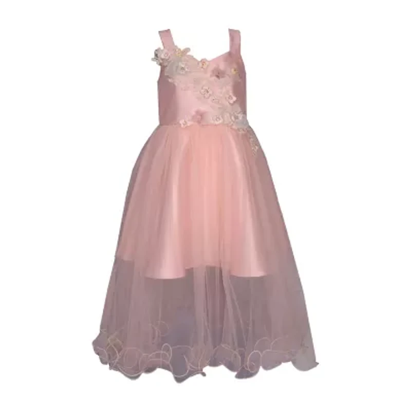 Bonnie Jean Big Kid Girls Sleeveless Flower Girl Fit + Flare Dress
