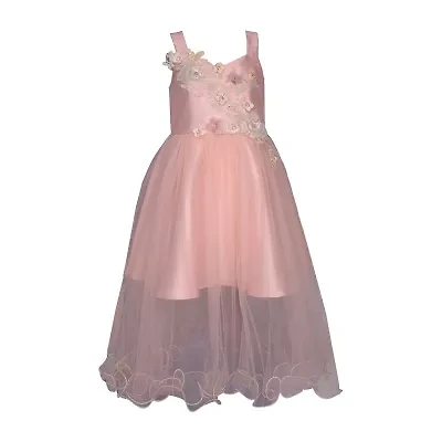 Bonnie Jean Big Kid Girls Sleeveless Flower Girl Fit + Flare Dress