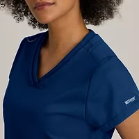 Grey's Anatomy™ by Barco Classic Grt261 Evelyn 3-Pocket Womens V Neck Short Sleeve Moisture Wicking Scrub Top