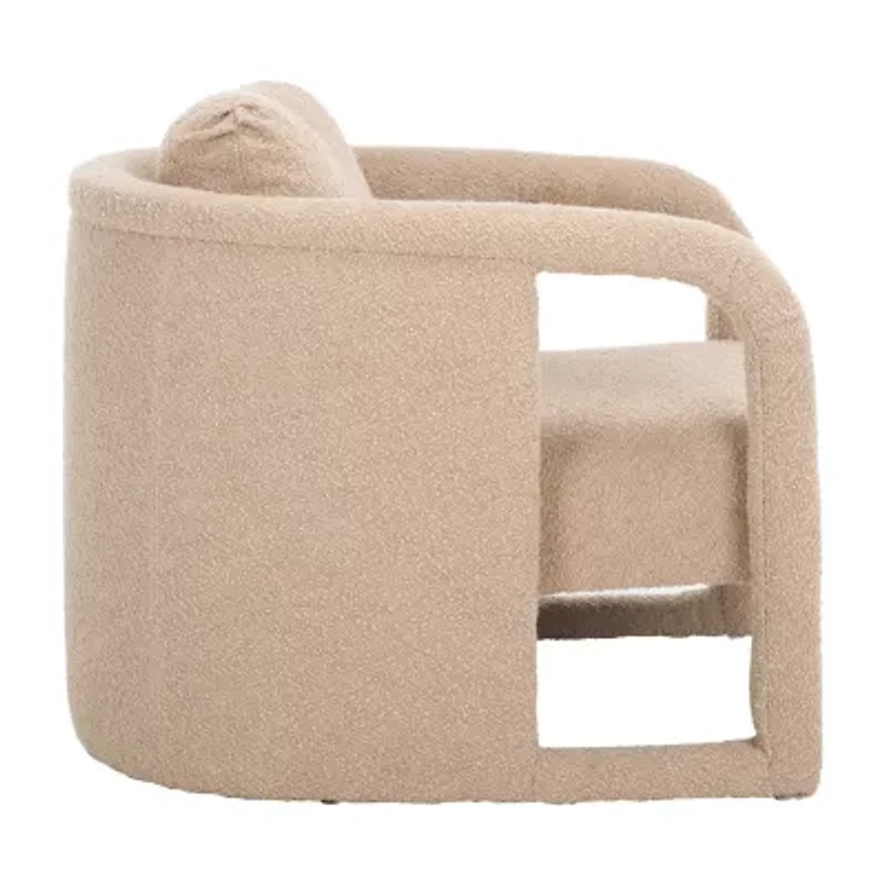 Safavieh Fifer Upholstered Barrel Chair