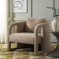 Safavieh Fifer Upholstered Barrel Chair