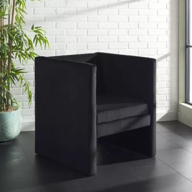 Gisle Upholstered Barrel Chair