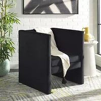 Gisle Upholstered Barrel Chair
