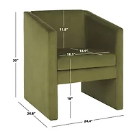Safavieh Ylva Upholstered Barrel Chair