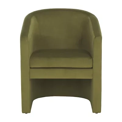 Safavieh Elysian Upholstered Barrel Chair