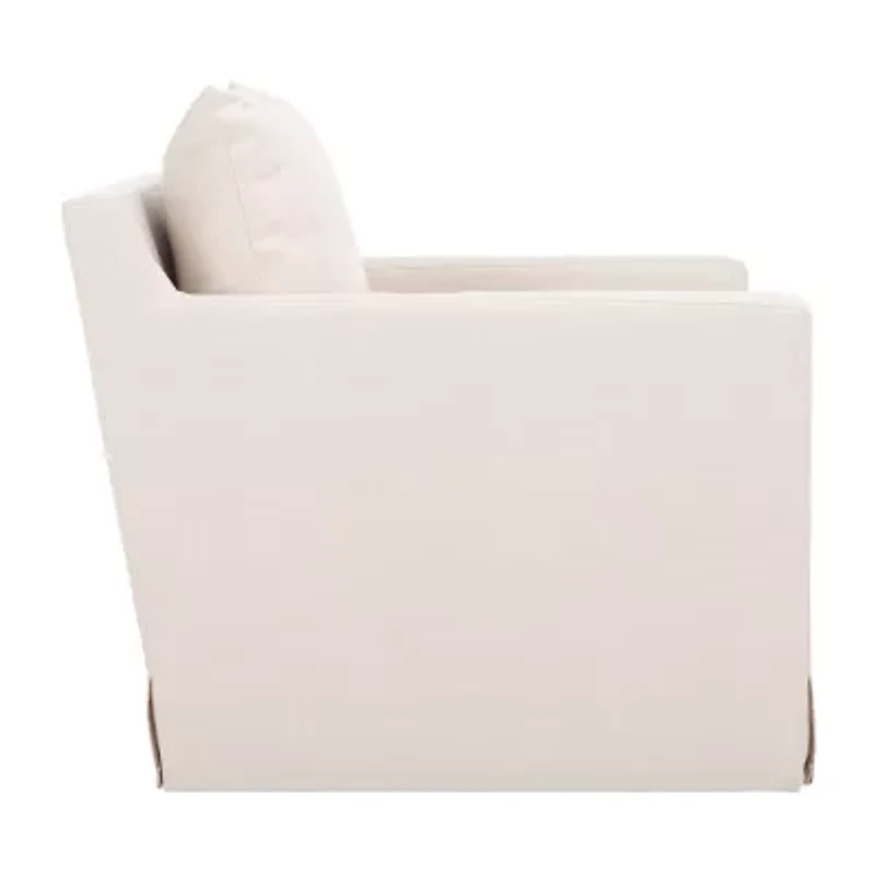 Safavieh Hadara Upholstered Barrel Chair