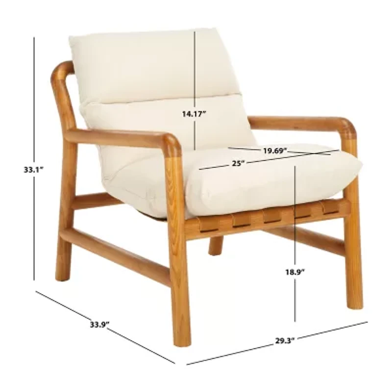 Safavieh Claxon Upholstered Sling Chair