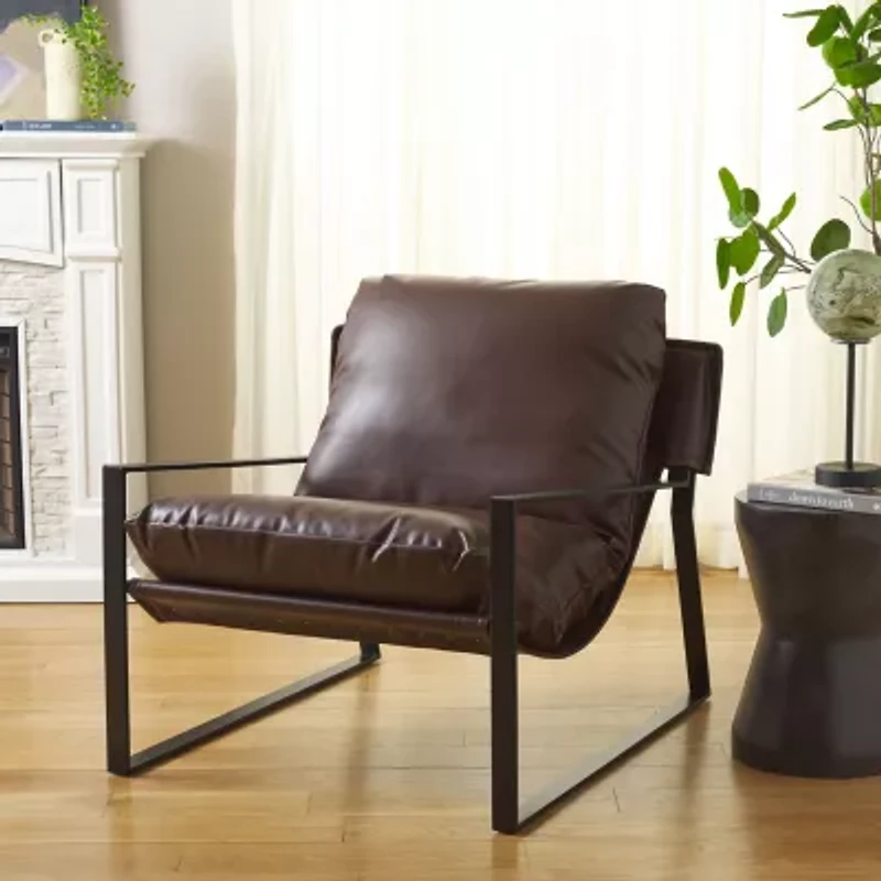 Popham Upholstered Sling Chair