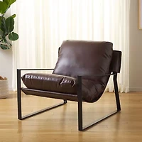 Popham Upholstered Sling Chair