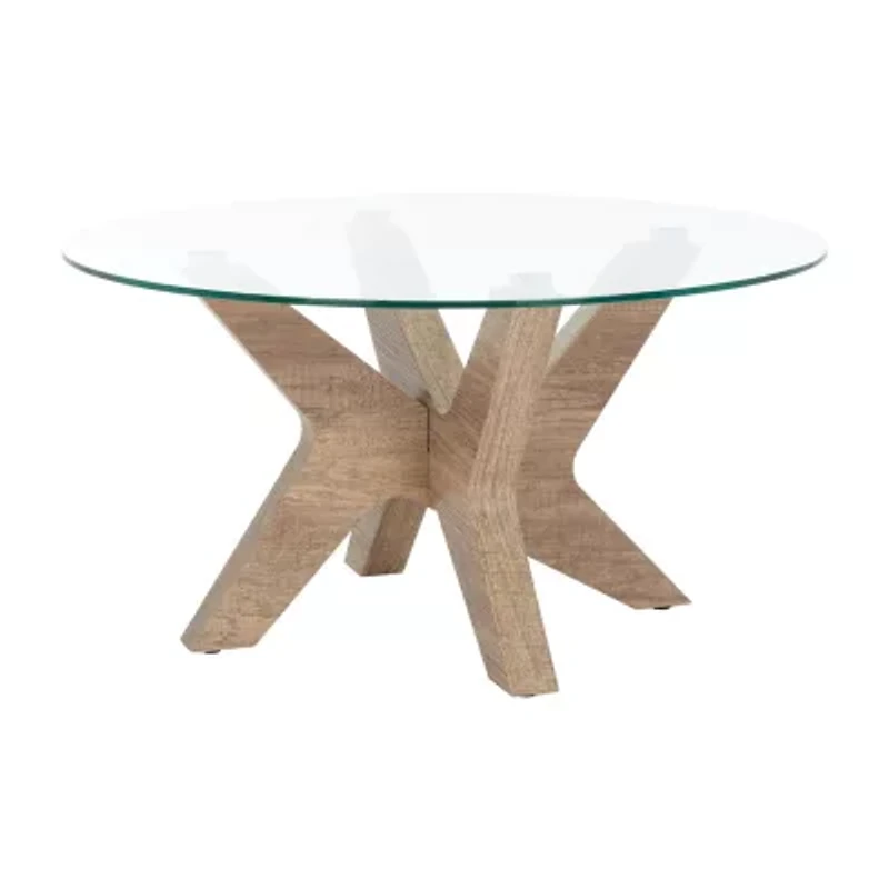 Kaera Glass Top Coffee Table