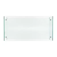 Brioni Glass Top Glass Coffee Table