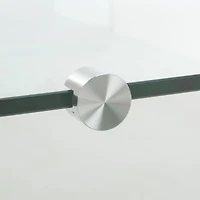 Brioni Glass Top Glass Coffee Table