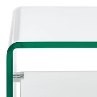 Brioni Glass Top Glass Coffee Table