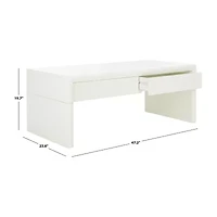 Safavieh Rune Storage 2-Drawer Coffee Table