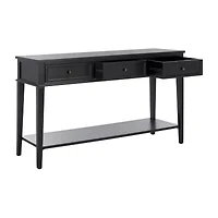 Manelin Storage 3-Drawer Console Table